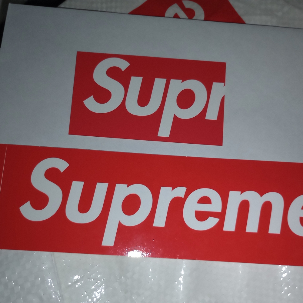 Supreme Miami Business Card + Supreme Red Box Logo Authentic Ships Fast